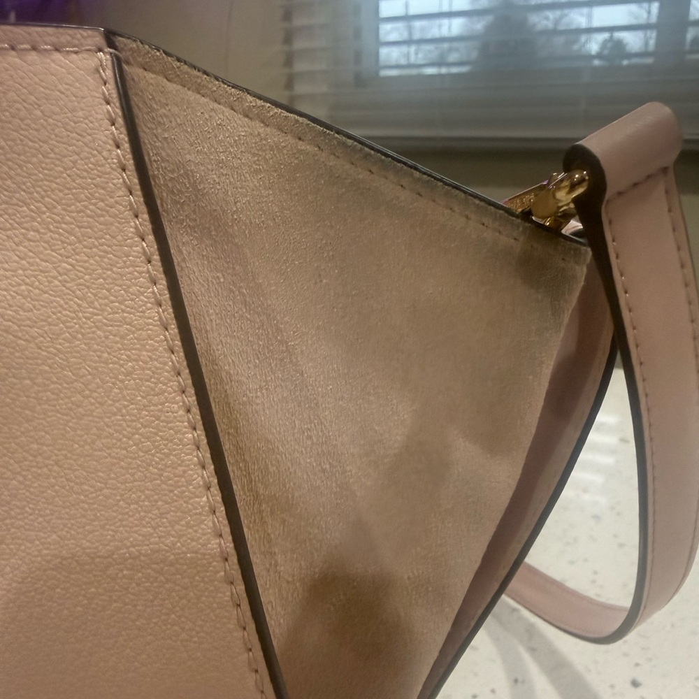 Michael Kors Avril Large Satchel Bag powder blush pink - Picture 10 of 16